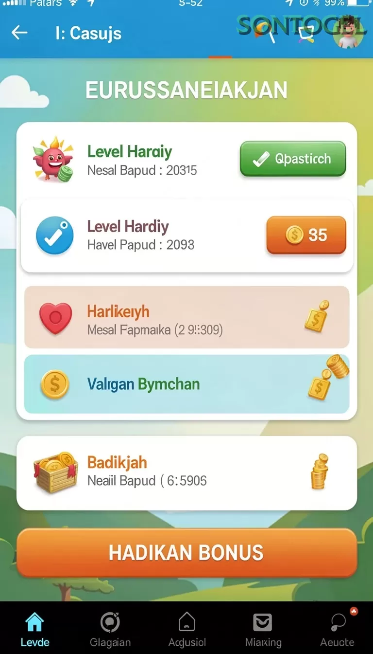 Cuplikan layar F08 — aktivitas