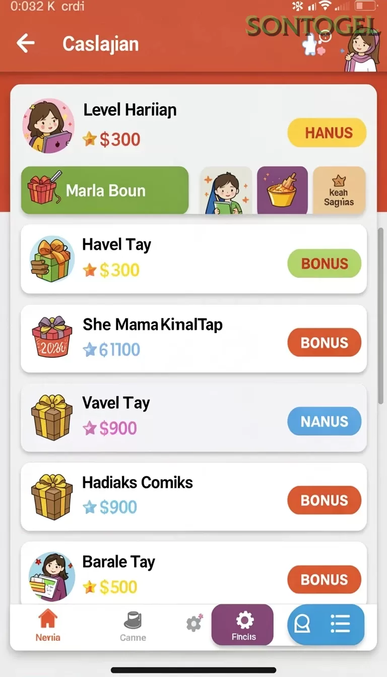 Cuplikan layar SULTAN188 — aktivitas