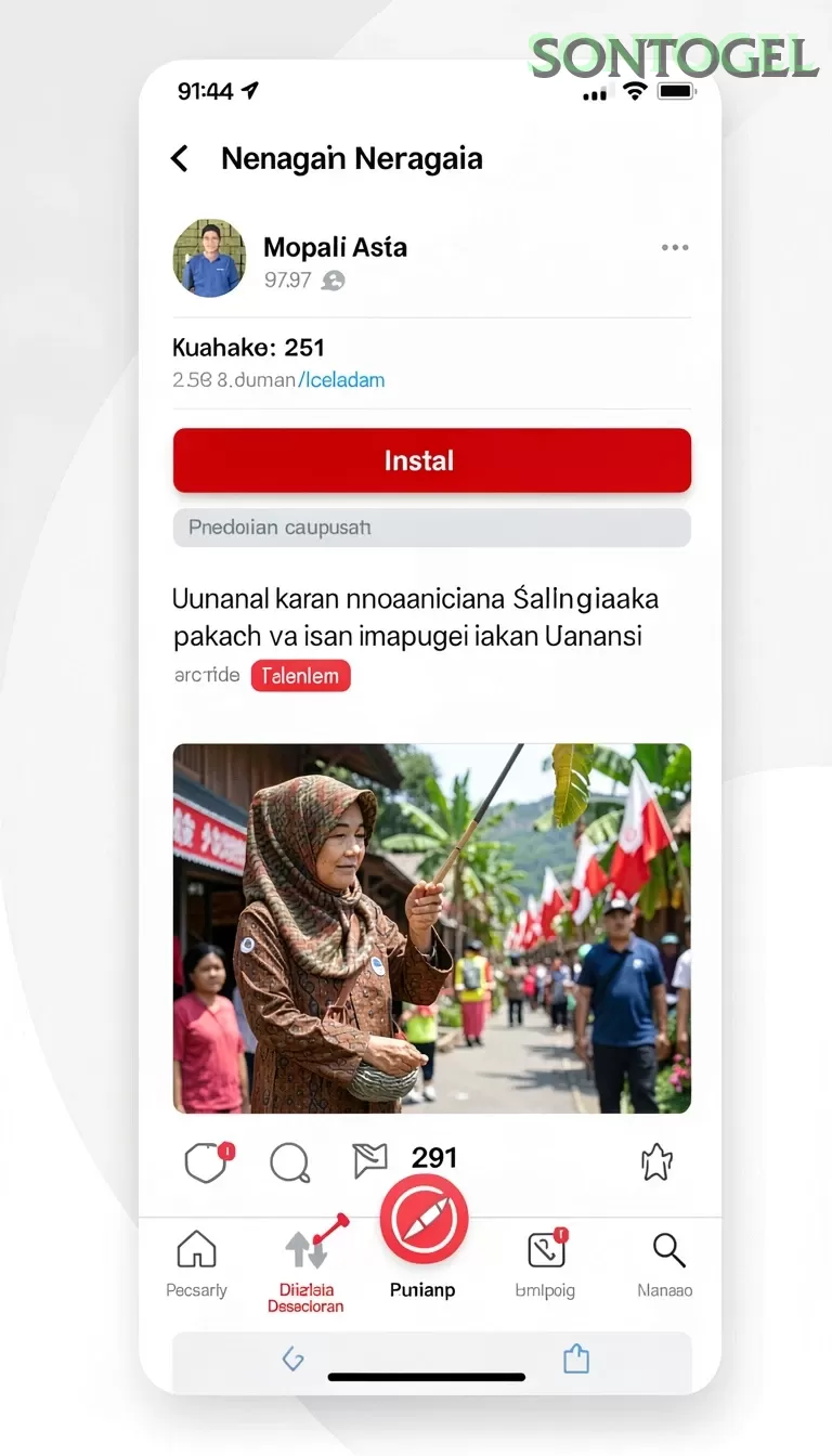 Cuplikan layar GARUDA365 — pengaturan akun