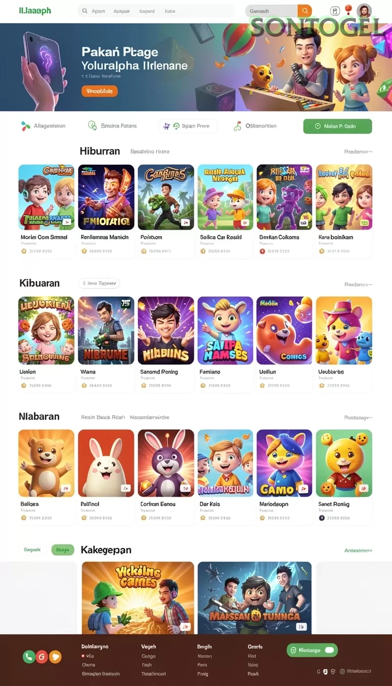 Cuplikan layar NK666 — menu navigasi